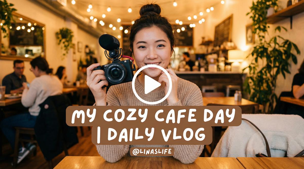糖心视频：周末咖啡馆治愈系生活VLOG