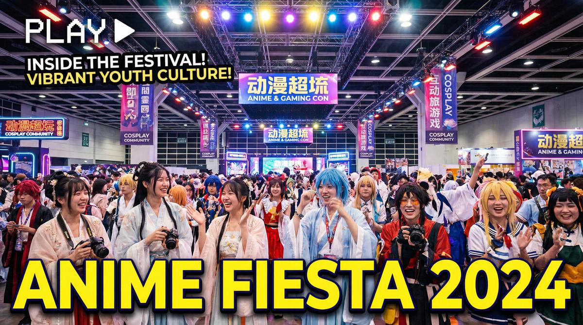 糖心视频：2024动漫展Cosplay现场直击视频